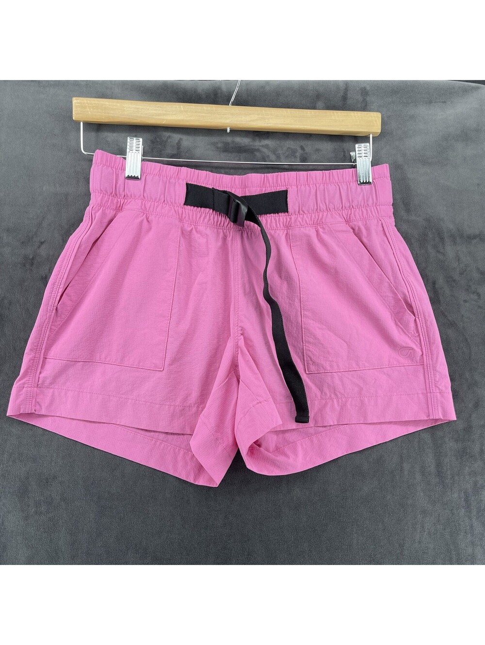 GapFit Women’s XS Pink Running Hiking Shorts Elastic Waist Drawstring